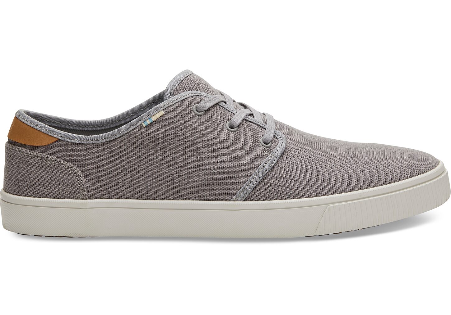 Toms Topanga Heritage Canvas Carlo - Mens Sneakers - Grey - NZ - 460721PMN